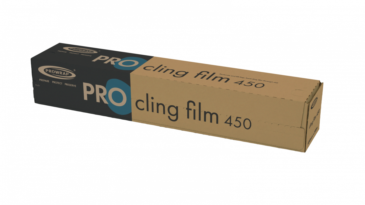 18″ Cling Film Cutter Box 45cm x 300m (PACK OF 6)