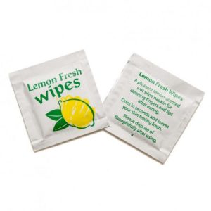 Fresh Lemon Wipe Sachets (1000)- WIPES-LEM01-0