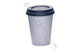 GPL-12B 10/12/16oz Black Sip -Through Lid 90mm(1000)