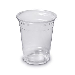 clear juice cup