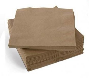 Brown napkins