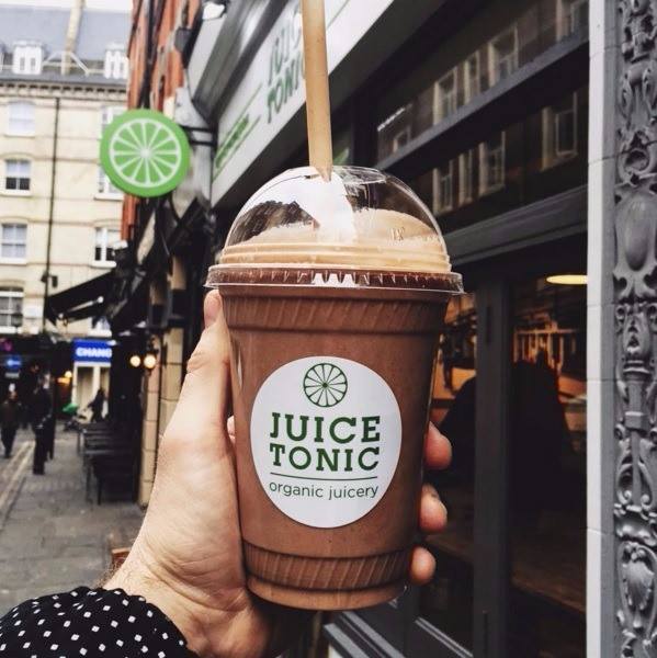 juice TONIC takeaway smoothie cup with dome lid