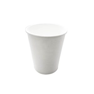 Small White Coffee Hot Drink Cup