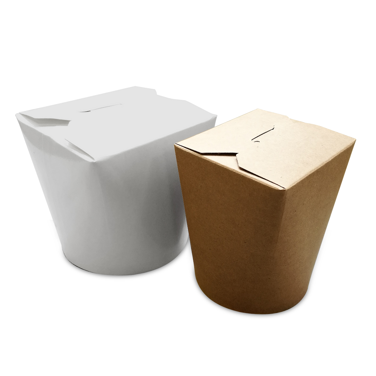 Cardboard Takeaway Noodle Boxes with Tab Lids