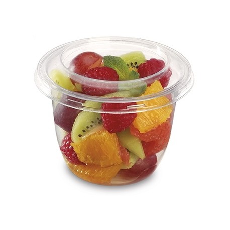 Round Clear Pot 4oz (500)