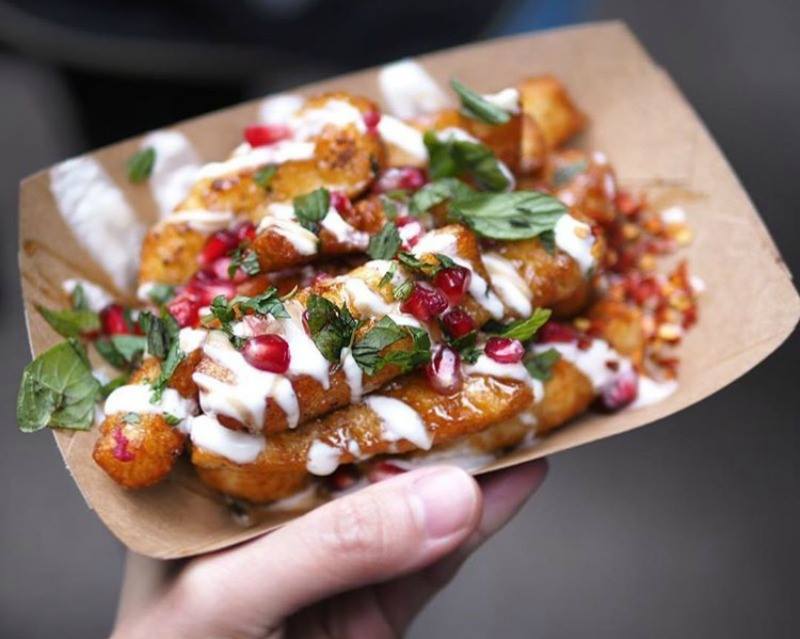 TRAY-BROWN2 Brown Food Tray (500)