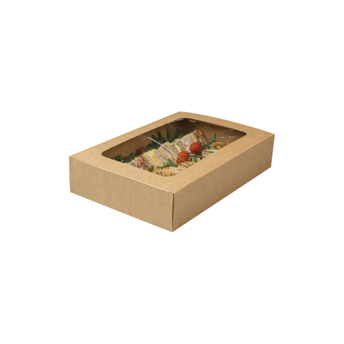 PLAT-MS- Medium Windowed Platter Sleeve 38x26x8cms (50)