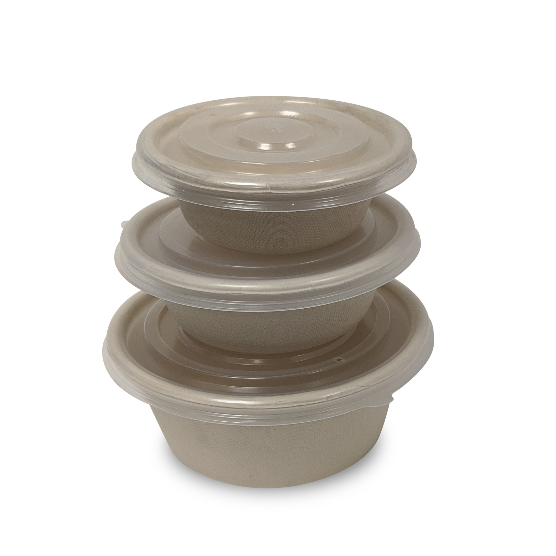 350cc 100% Compostable 12oz Round Bowl