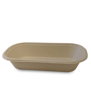 100% Compostable Oval Tray