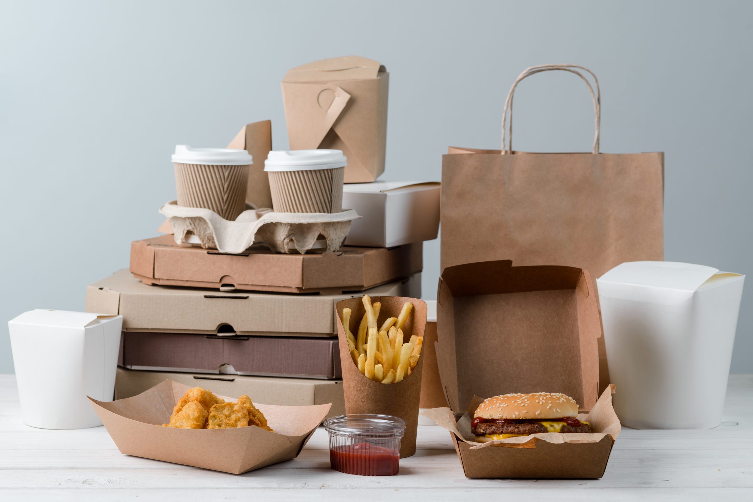 drinks and food packaging