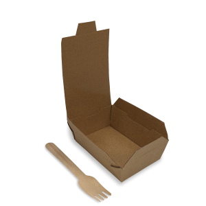 open takeaway food box