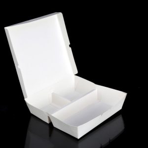 3 compartment takeaway box