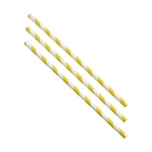 striped straws