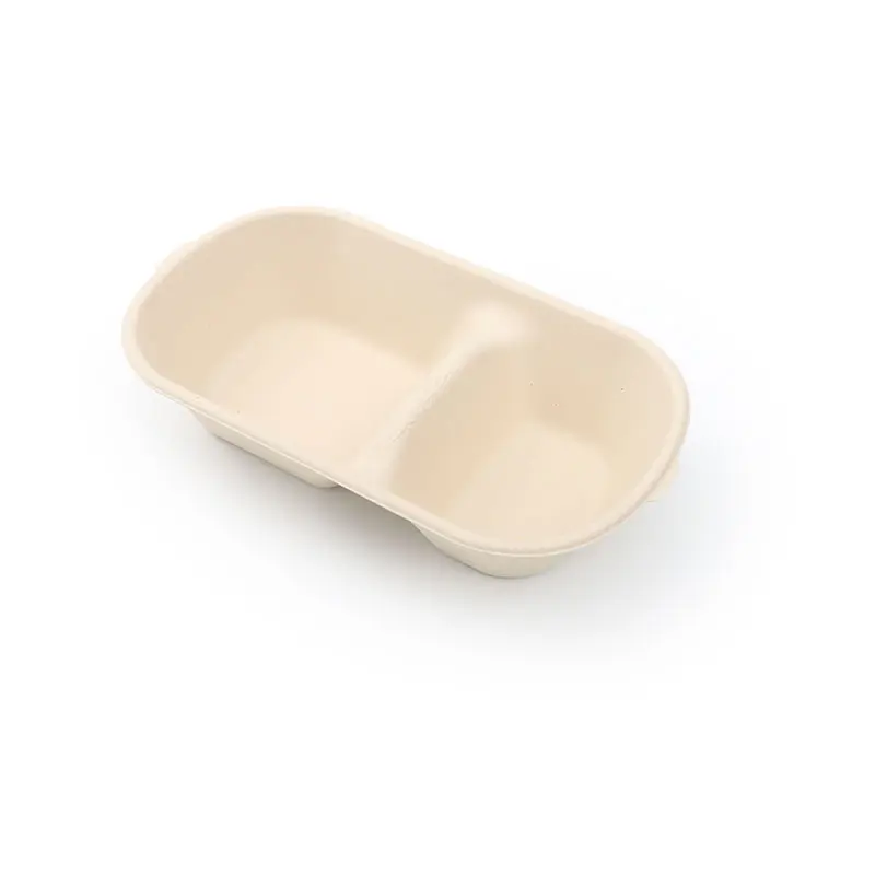 PM-OVAL2 COMP Pulp 100% Compostable Oval Tray 1000ml(300)