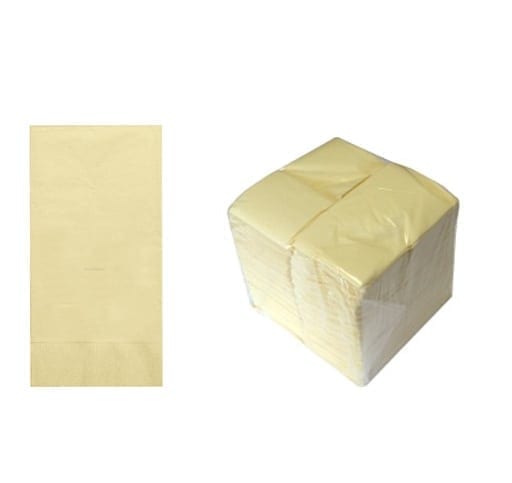 2Ply 40x40cm Cream 8 Fold (32088) Napkin (2000)